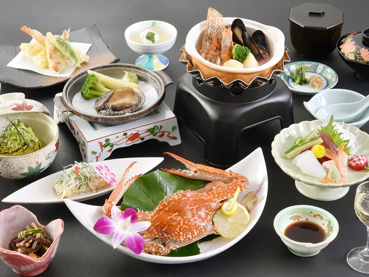 26 Musim Luruh: Kaiseki Abalon dan Ketam Renang