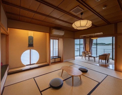 【温泉岩風呂付・湖畔側】スタンダード和室