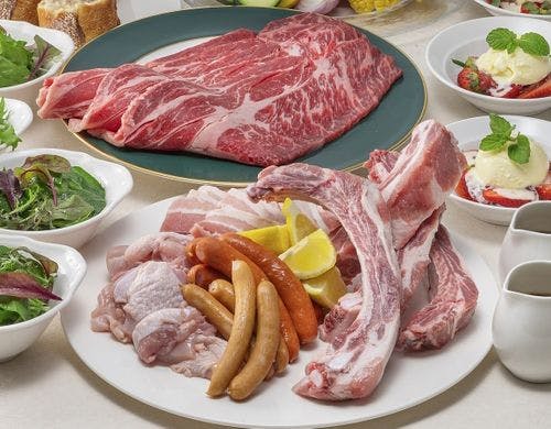【夏期限定】BBQデラックスコース　※一例