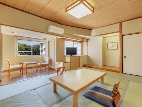 【Ocean View】Kamar Gaya Jepang 6 Tatami (Contoh)