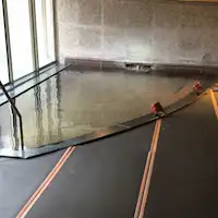 铺有榻榻米的大浴场