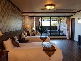 【静岡県伊豆高原のペットと泊まれる宿】ペットと泊まる CARO FORESTA 伊豆高原 Cuore