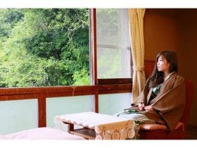 千人風呂　金谷旅館　日本一の総檜風呂