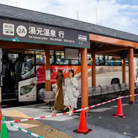 東武日光駅 バス乗り場