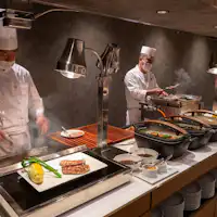 ライブキッチンコーナー(夕食ビュッフェ)