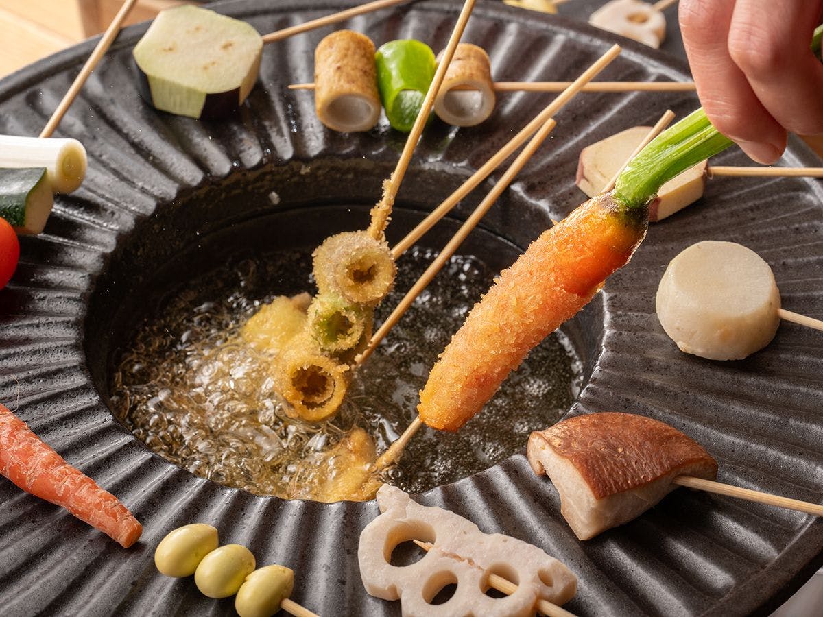 【里山の旬菜 菜種揚げ】