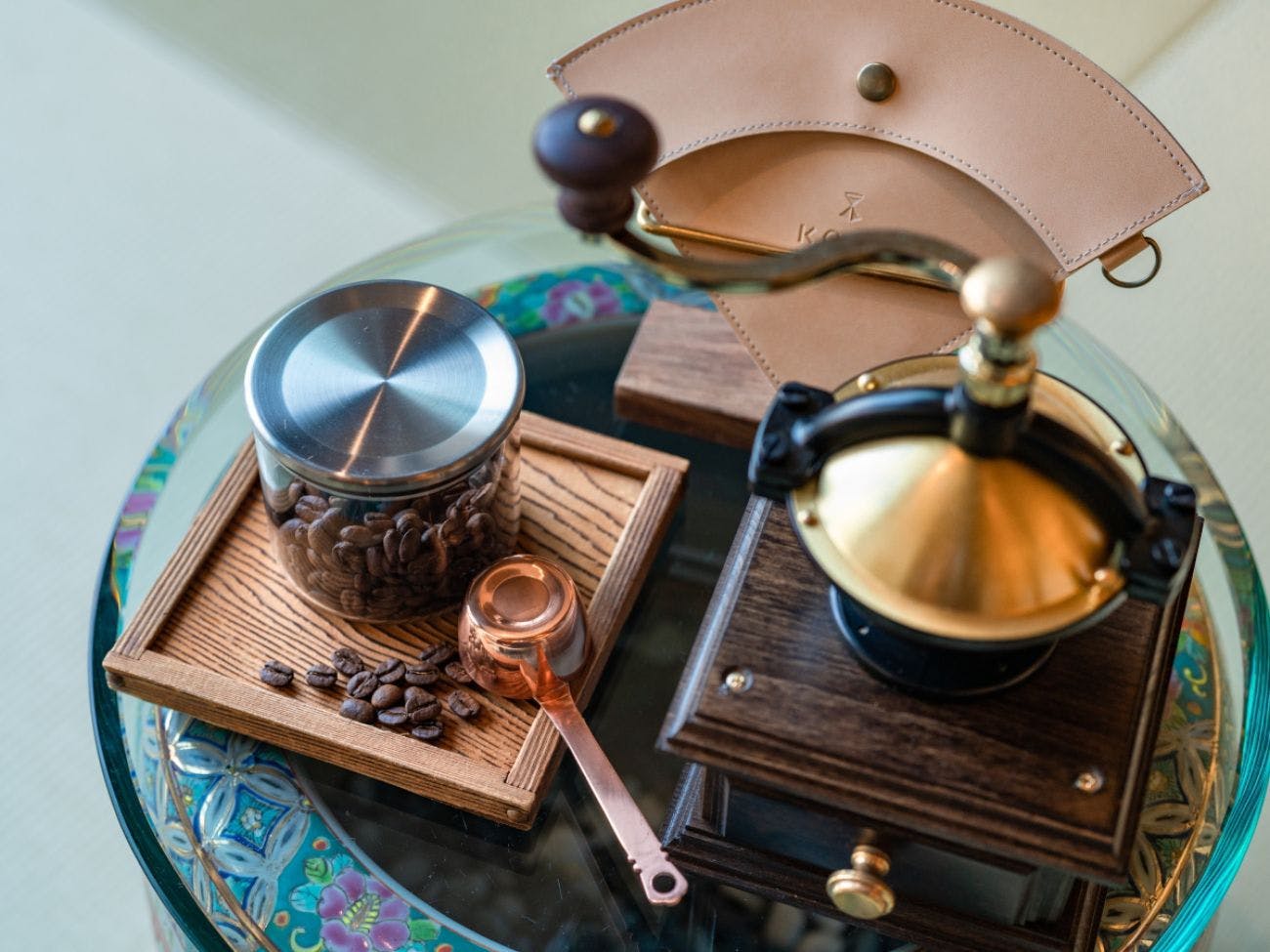 コーヒー豆は、潮雲オリジナルブレンド。