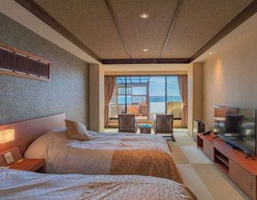 河津浜一望 レトロモダン角部屋～大島～