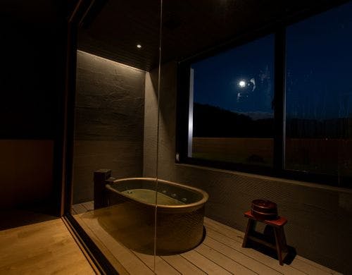 1階客室露天風呂