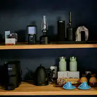 กาแฟและชาถุง รวมถึงสิ่งอำนวยความสะดวกฟรี