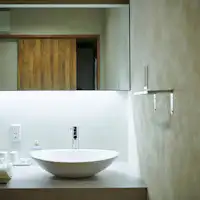 พื้นที่ล้างหน้ามีพื้นที่สำหรับติดตั้งเครื่องซักผ้าด้วย