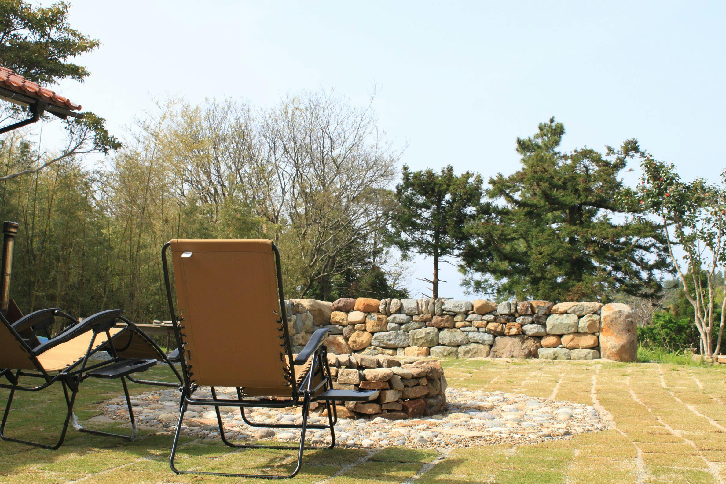 หลุมไฟในสวน