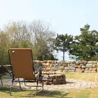 หลุมไฟในสวน