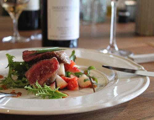 隠岐牛のタリアータ