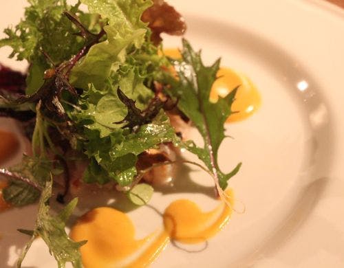 漁師さん直送・神経締めの旬魚と庭のお野菜