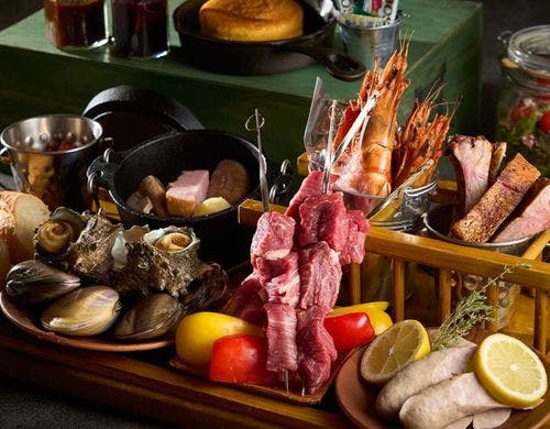 グランピングBBQ