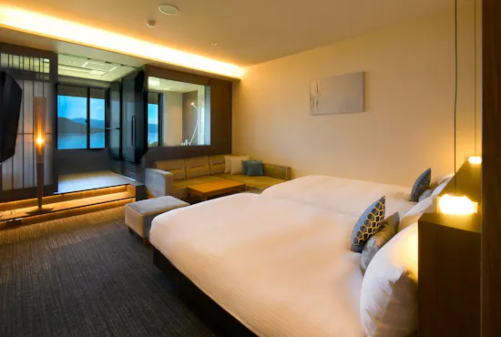 【デラックスツイン】ベッド