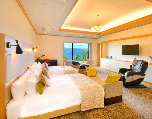 【プレミアムスイート】ベッド