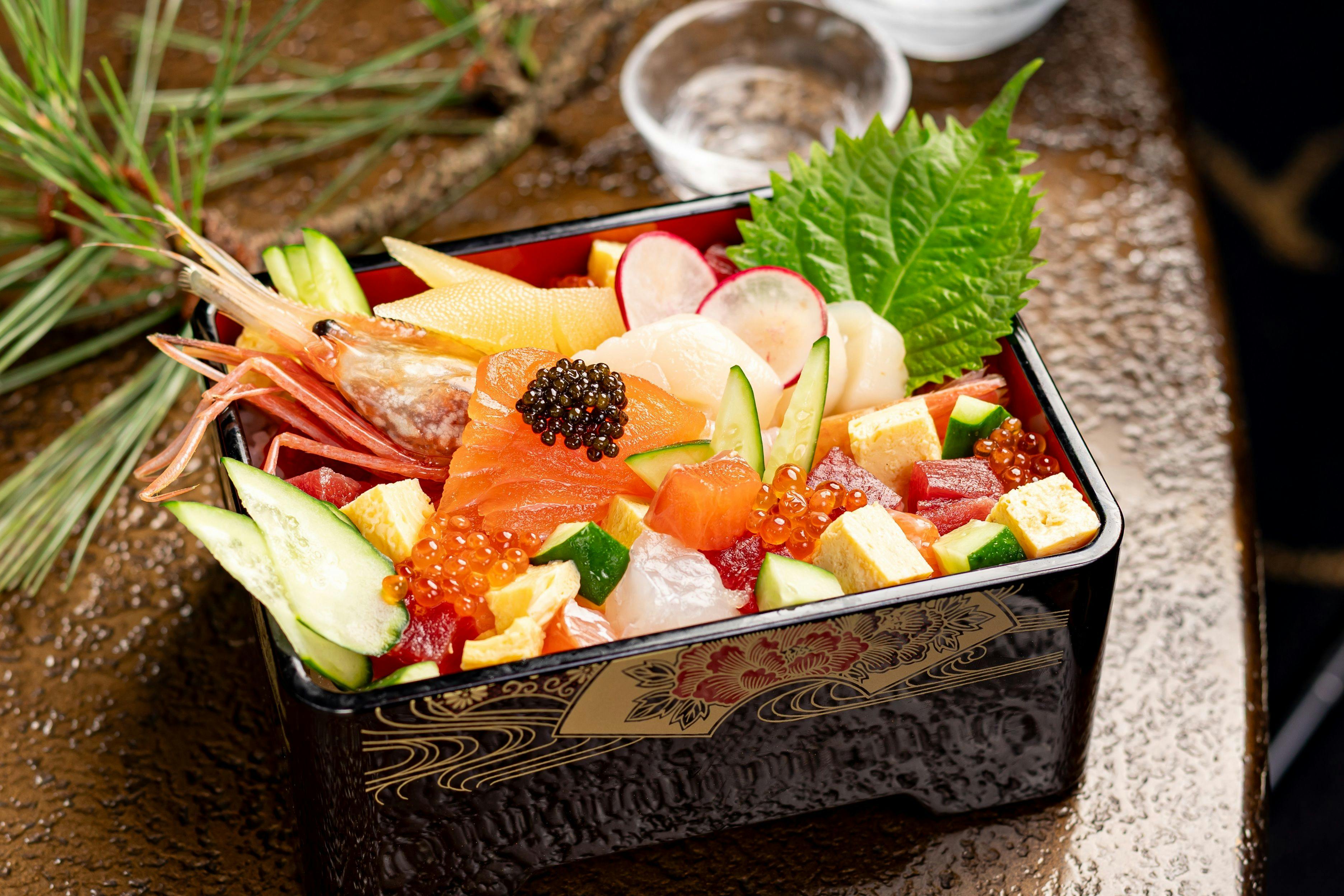 Thực đơn đặc biệt dịp cuối năm và Tết Dương lịch “Bara Chirashi”