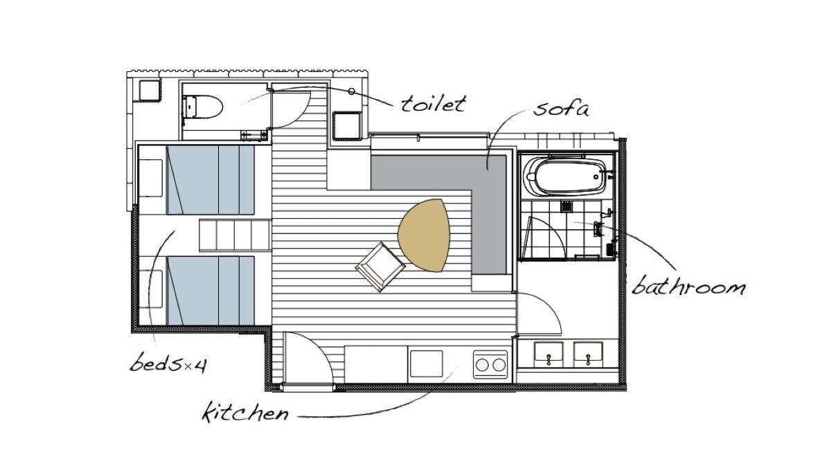 ロフト【禁煙】（キッチン付）