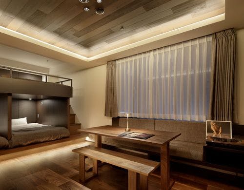 【ロフトA】 36平米 ダブル４台