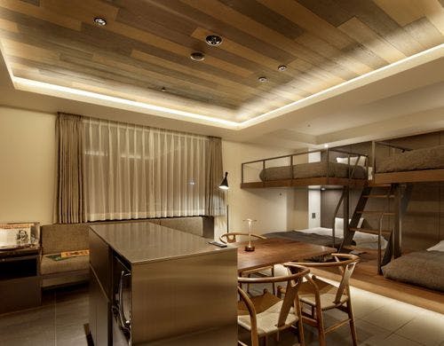 【ロフトC】36平米 ダブル４台（140×195）