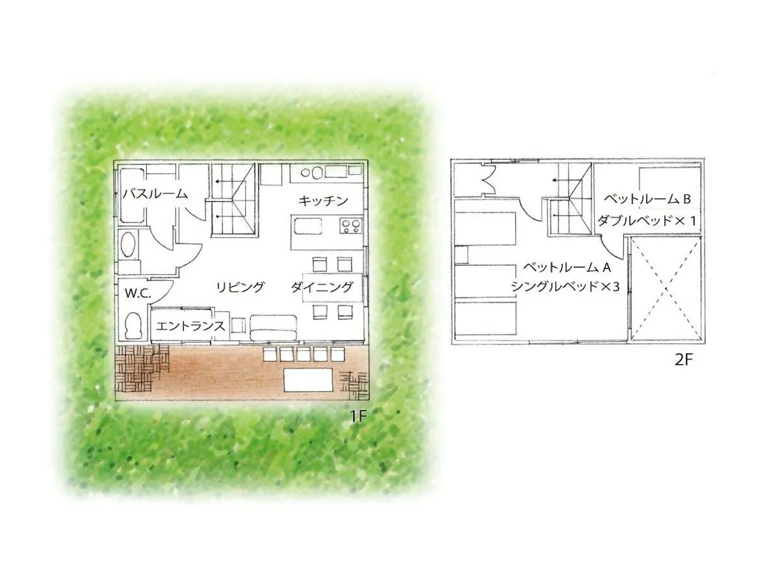 KAYAVilla間取り図