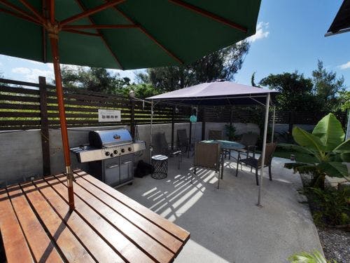 【バーベキューエリア】