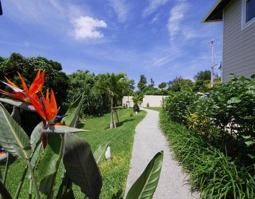 ・エントランスと建物をつなぐ通路