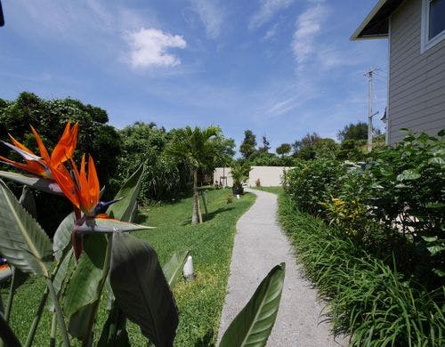 ・エントランスと建物をつなぐ通路