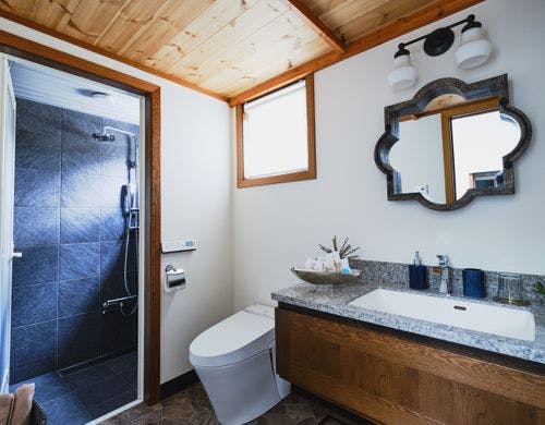 The earl－ベッドルーム専用シャワー