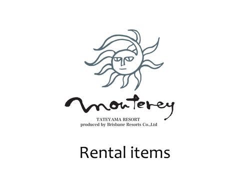 Monterey House－Rental items