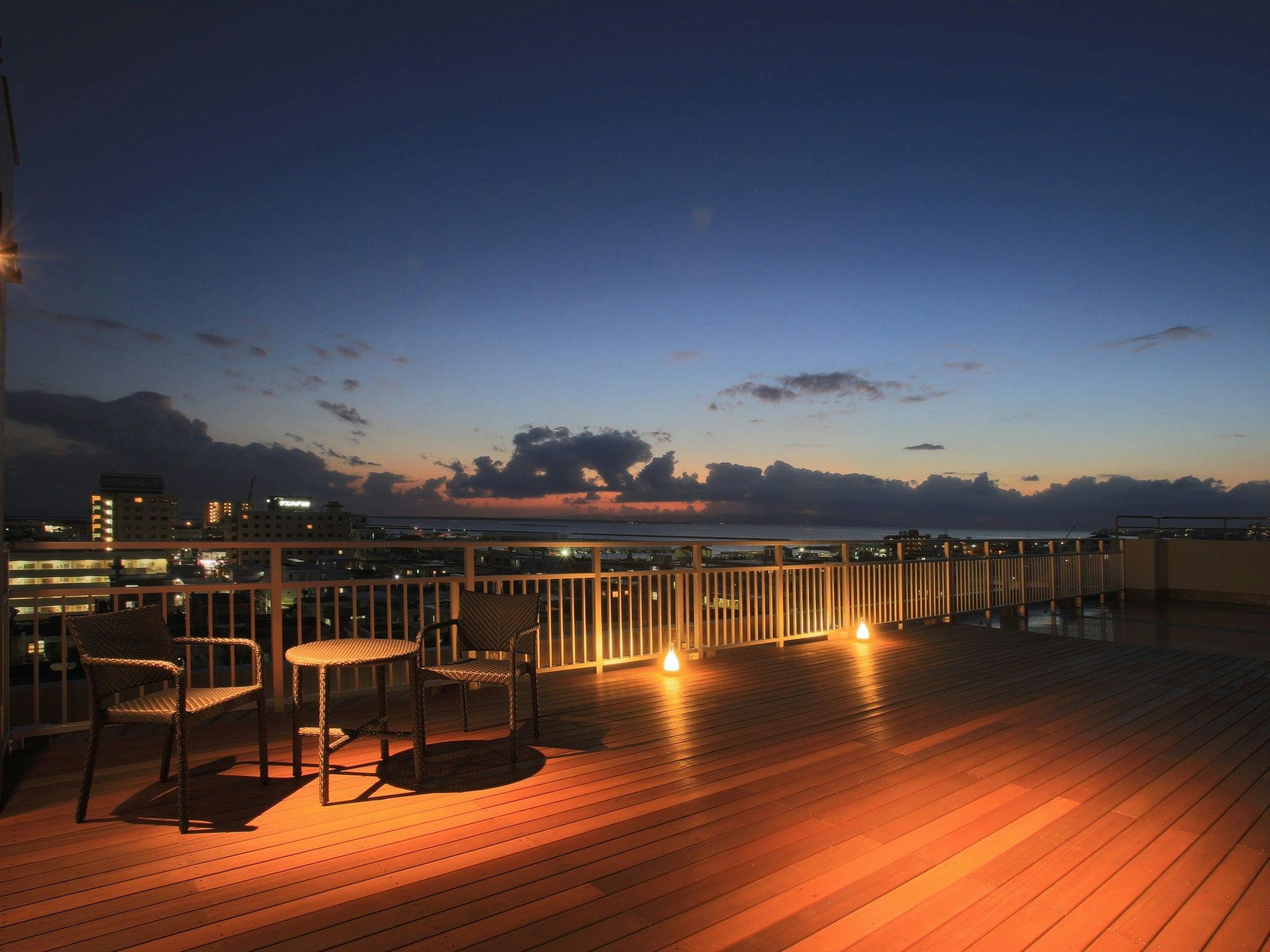 【スカイペントハウス】広々テラス