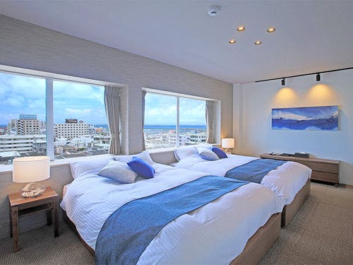 スカイペントハウス　寝室