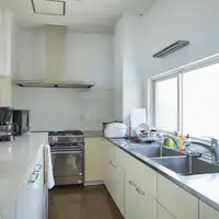広々としたカウンターキッチン