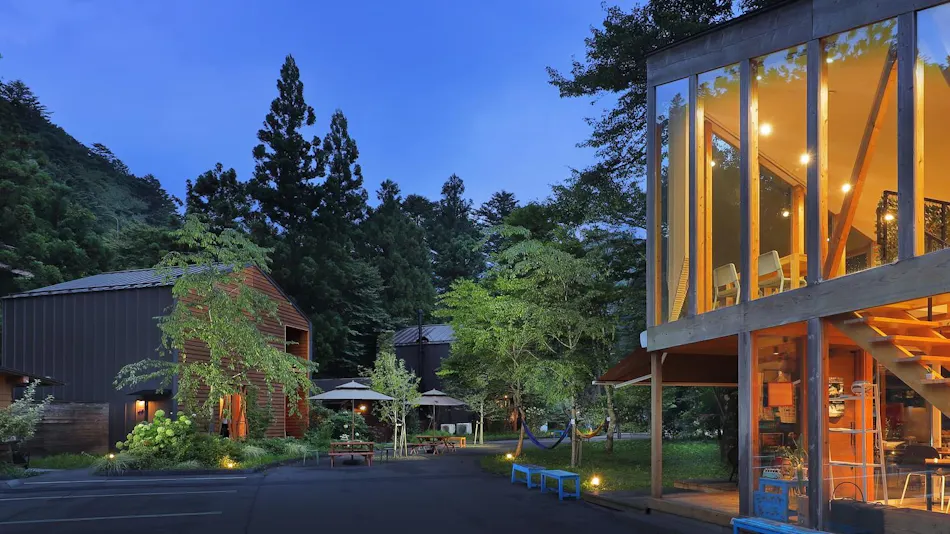 Onsen Glamping Shima Blue