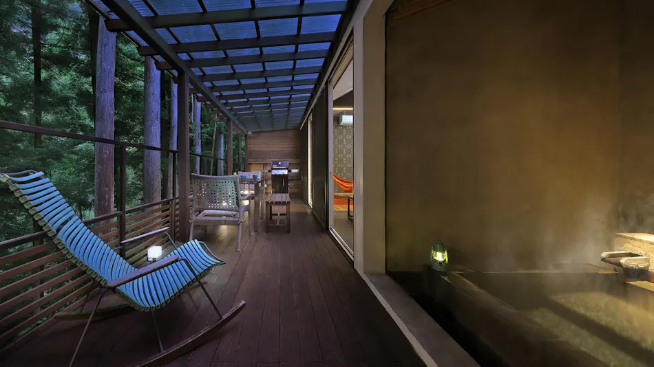 Onsen Glamping Shima Blue