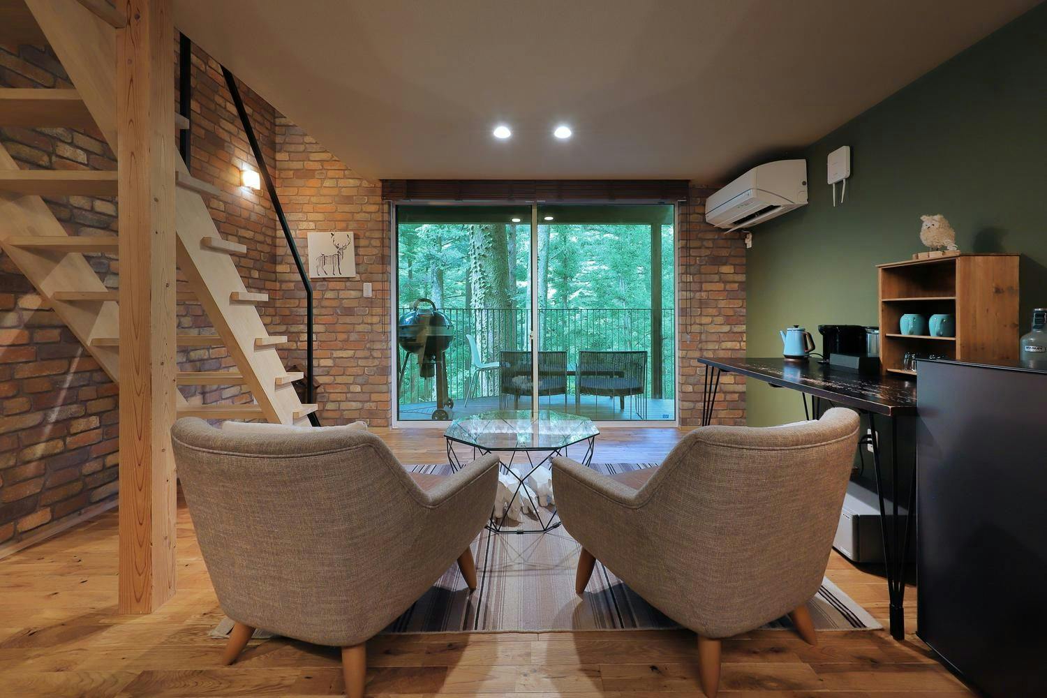 【ห้องพักพร้อมออนเซ็นกลางแจ้ง】ซาฟารีแบล็ค