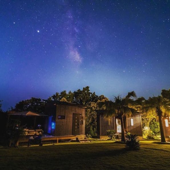 星満天の夜空をお楽しみください