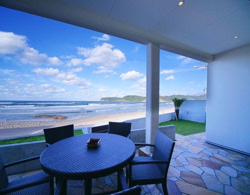 テラスでお寛ぎください☆