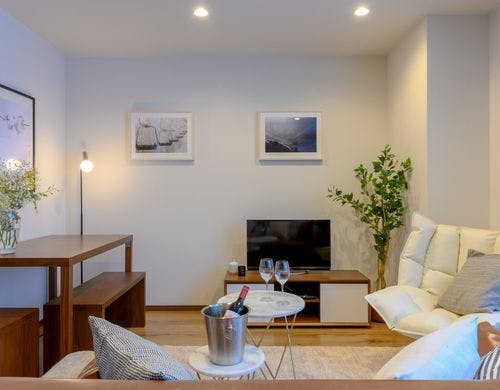 １ベッドルーム リビング