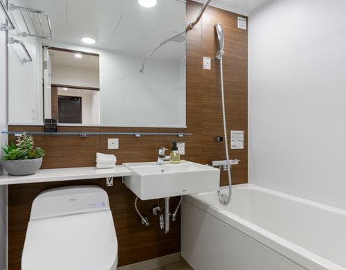 ２ベッドルーム バスルーム