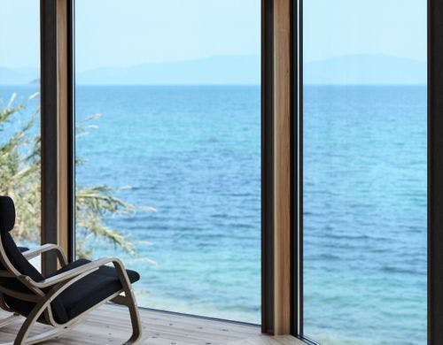 2Fリビングから見える瀬戸内海の風景