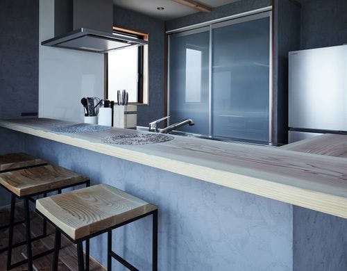 2Fキッチン&バーカウンター