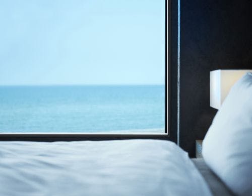 1Fベッドルームからの景色