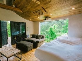 【東京都青梅・奥多摩エリアの貸し別荘・コテージ・ヴィラ・コンドミニアム・ログハウス】THEATER1