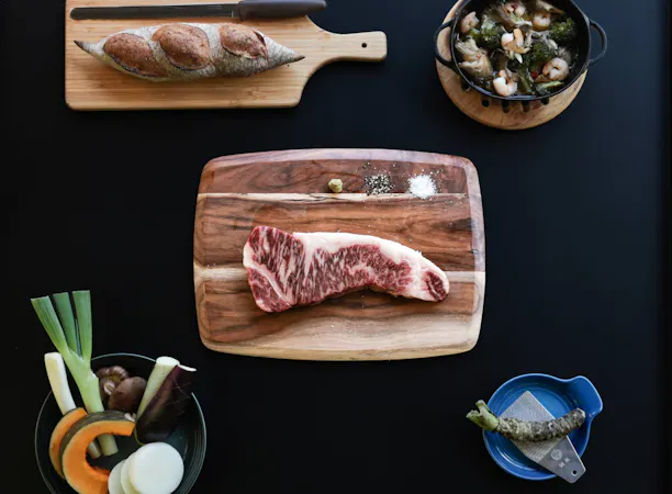 幻の東京産和牛「秋川牛」を使用したBBQ。
