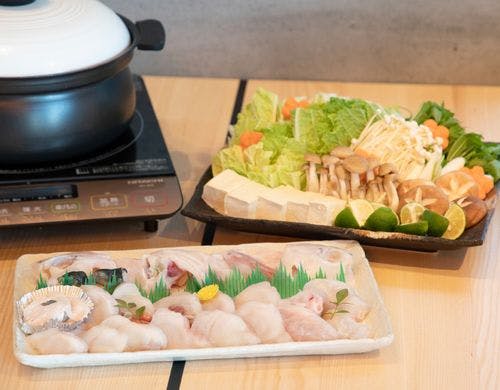 冬のごちそう！とらふぐ鍋・刺身盛りセット