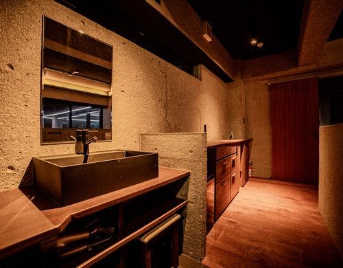 スイートルーム　パウダールーム