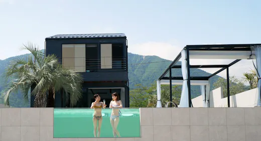 【サウナなしプラン】プライベートビーチ付 1日1組限定 1棟貸別荘
